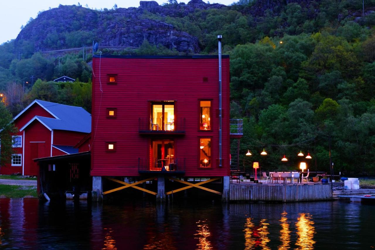 Villa Logbua - House On The Sea Åna-Sira Exterior foto